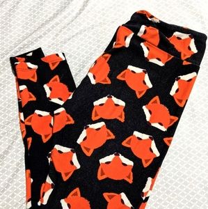 Fox Print OS leggings